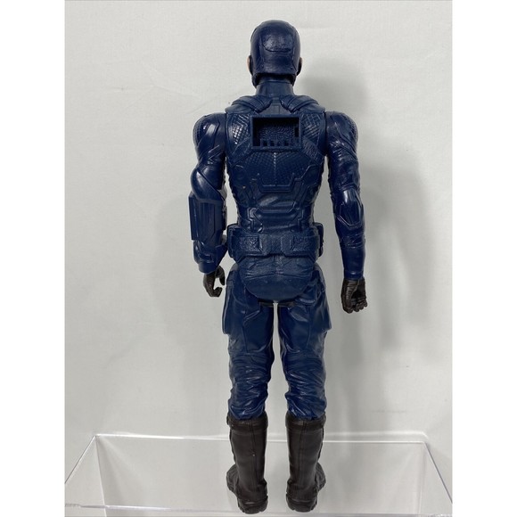 Marvel Titan Hero Series Captain America Action Figure Avengers 12” Chris Evans - Picture 5 of 7